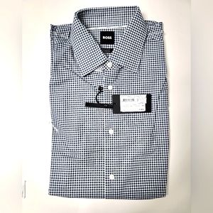 BOSS Men Hank Kent Slim Fit Long Sleeve Shirt